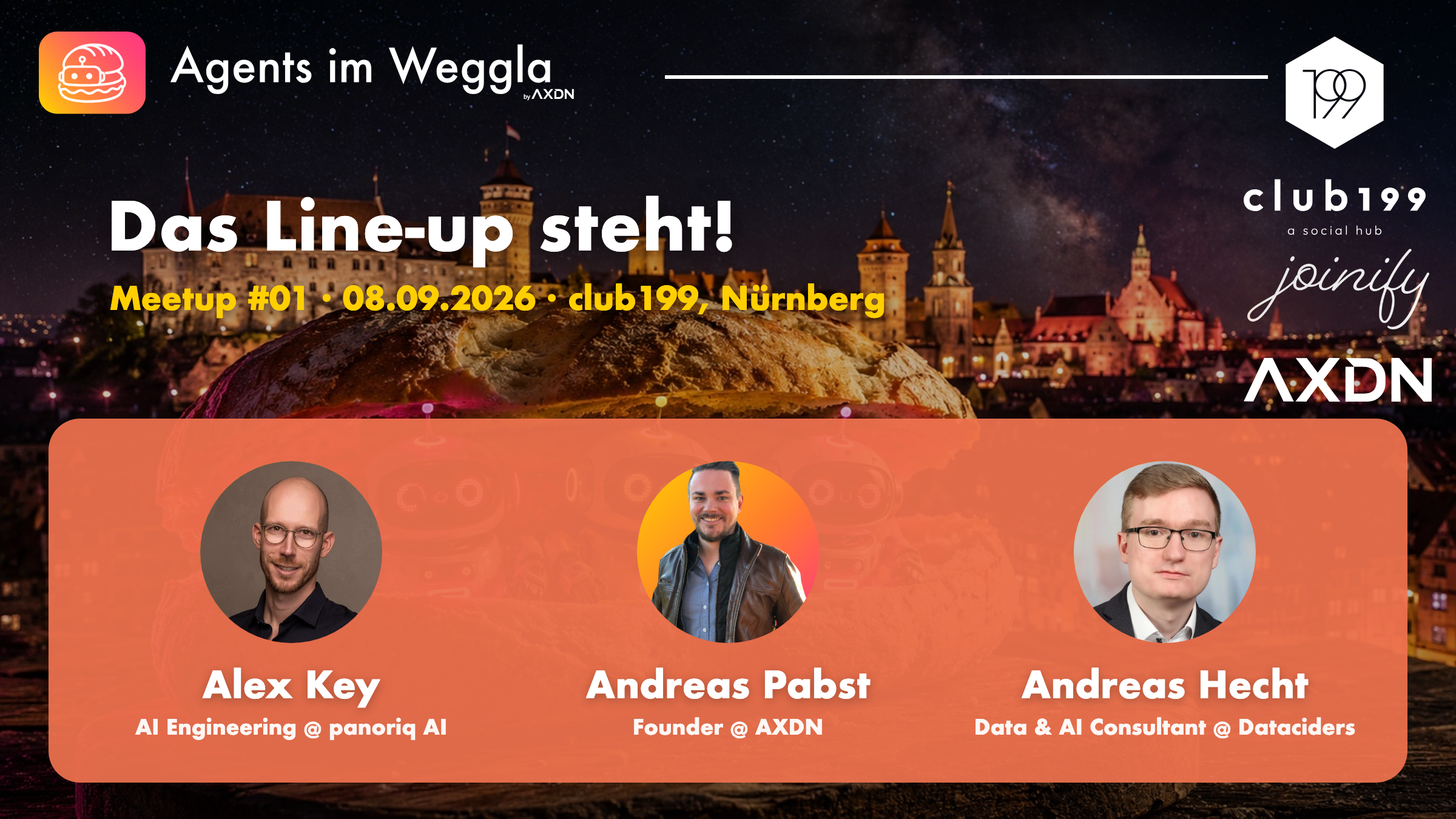 Line-up Meetup #1