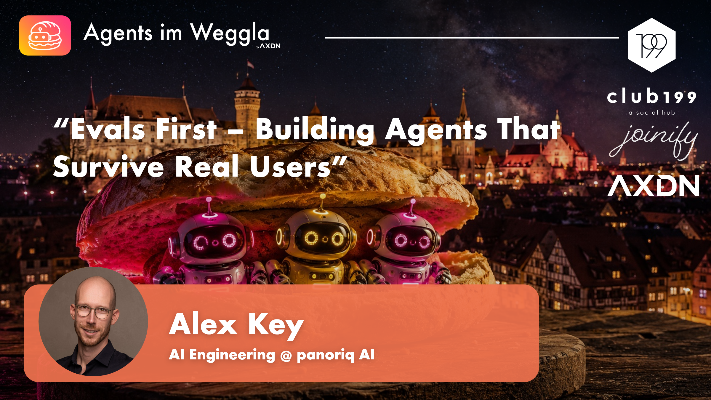 Speaker-Announcement: Alex Key — Evals First